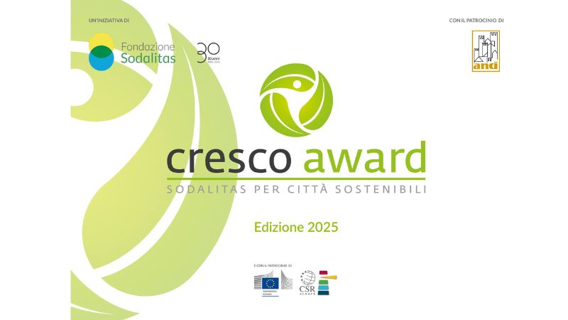 Al momento stai visualizzando Al via la decima edizione di “Cresco Award Città sostenibili”