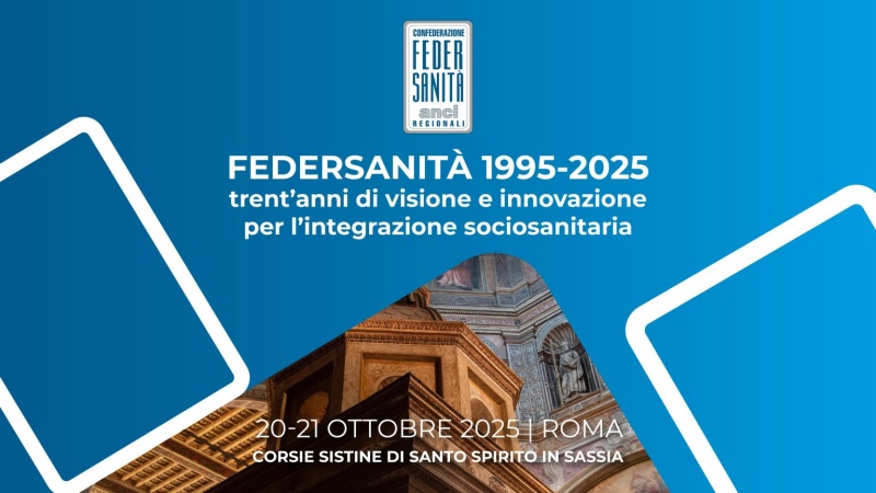 Al momento stai visualizzando Trentennale di Federsanità, conferenza stampa di presentazione il 15 ottobre in Anci