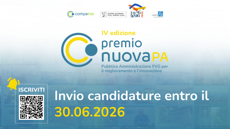 Al momento stai visualizzando Premio NuovaPA FVG: nel 2026 anche per i piccoli Comuni